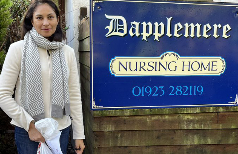 Naz Panju at Dapplemere Care Home