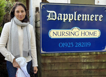 Naz Panju at Dapplemere Care Home